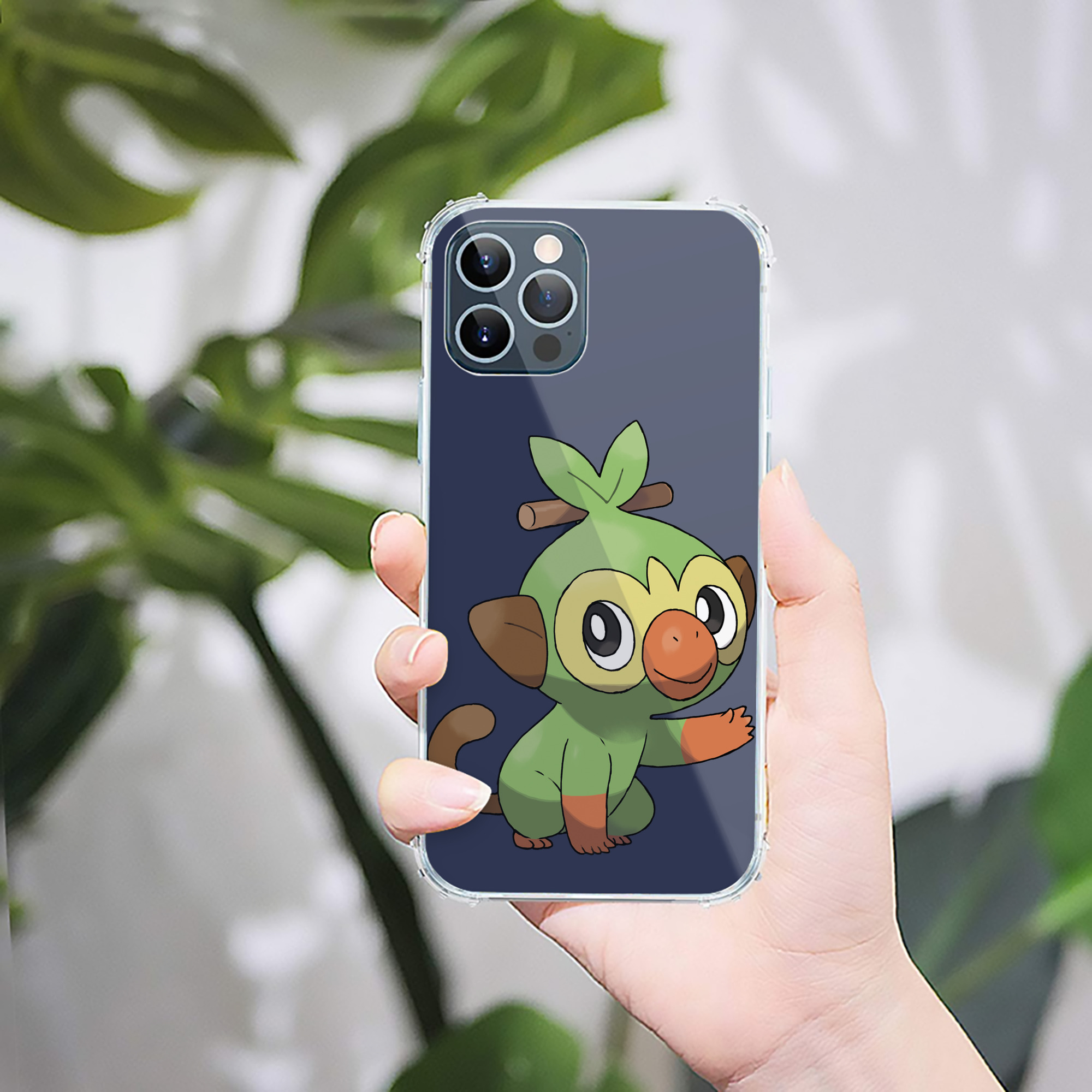 （画像用） ポケットモンスター Pokémon 【iPhone 12シリーズ対応】透明スマホケース（クリアソフトケース）